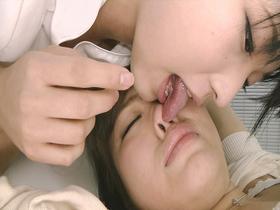 ベロ圧迫鼻舐めレズ　サンプル画像13